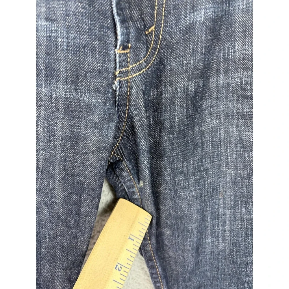 Levis 559 Jeans Mens 34x30 Blue Dark Wash Relaxed Straight Stretch Denim Men